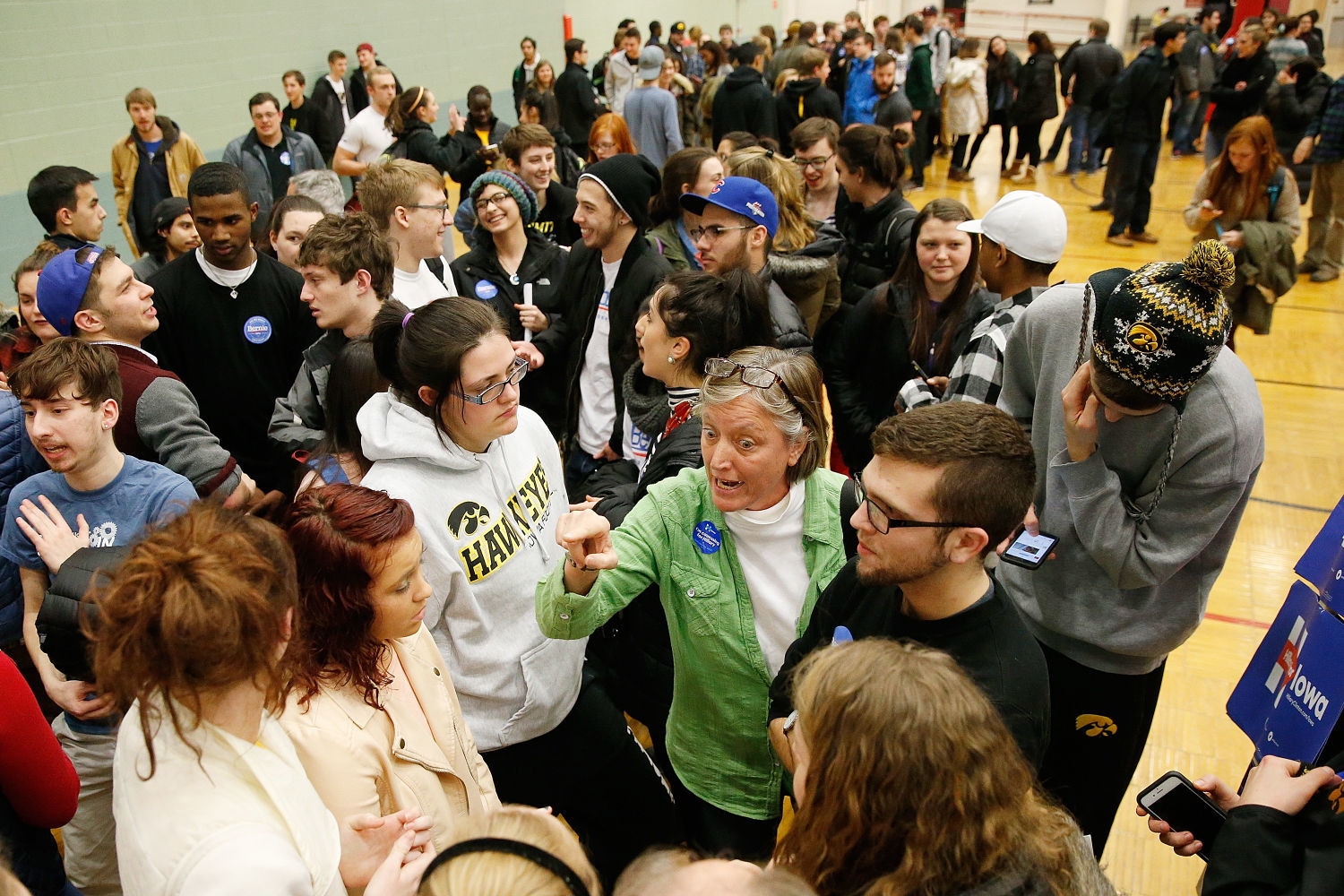 CAUCUS - IOWA CITY